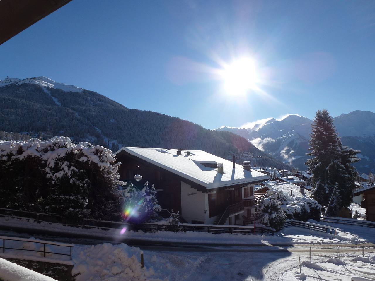Apartamento vacacional entero, Apartamento de vacaciones para 7 personas con vistas in Bagnes, Alpes del Valais