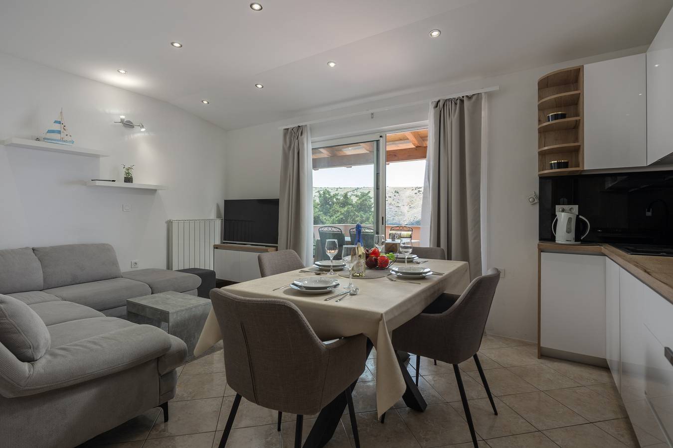 Ganze Wohnung, Sea and Silence in Lopar, Rab