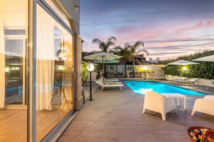 Chambre d’hôte pour 2 personnes, avec piscine et jardin à Avola - 4