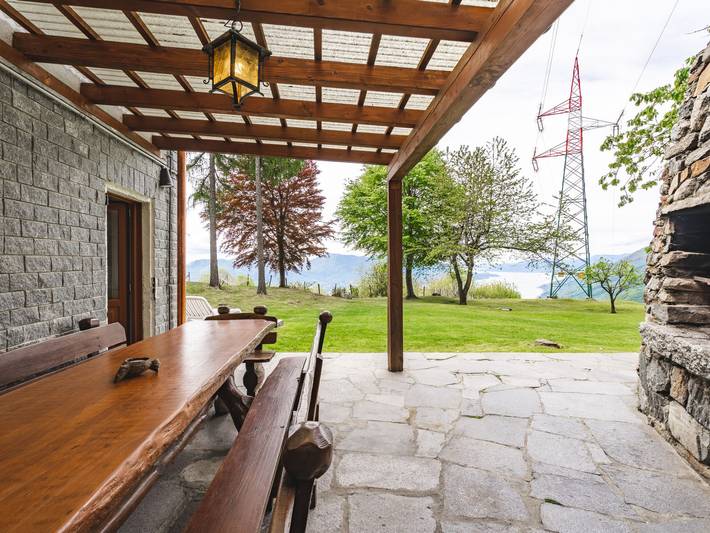 Ferienhaus für 6 Personen, mit Balkon und Terrasse sowie Garten und Seeblick in Trarego Viggiona - 4