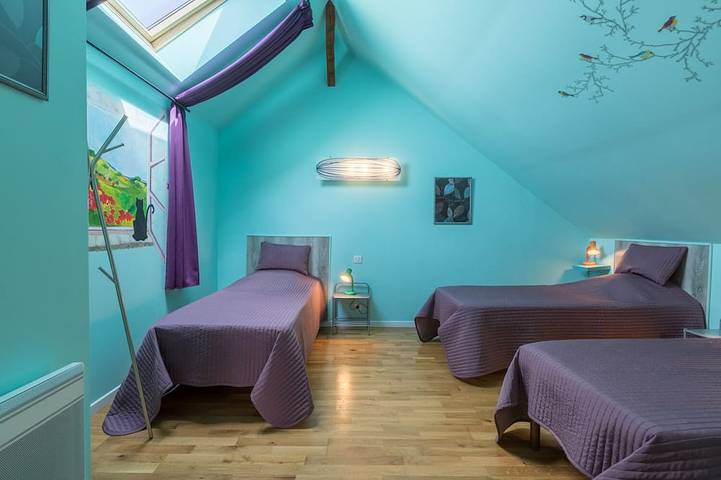 Location de vacances pour 5 personnes, avec jardin ainsi que jacuzzi et terrasse à Lerné - 3