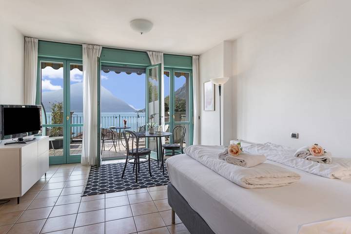 Ferienwohnung für 2 Personen, mit Seeblick und Terrasse, mit Haustier in Gemeinde Porlezza - 2