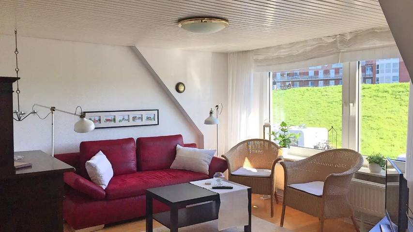 Ferienwohnung für 2 Personen, mit Balkon in Hollern-Twielenfleth