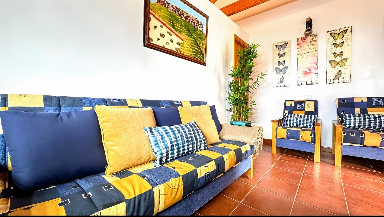 Casa de vacaciones 'Casa Pavón De La Fortaleza Chipude' con vistas al mar, terraza privada y Wi-Fi in Pavón, Vallehermoso