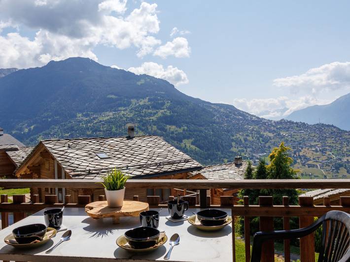 Ferienwohnung für 3 Personen, mit Balkon im Wallis - 2