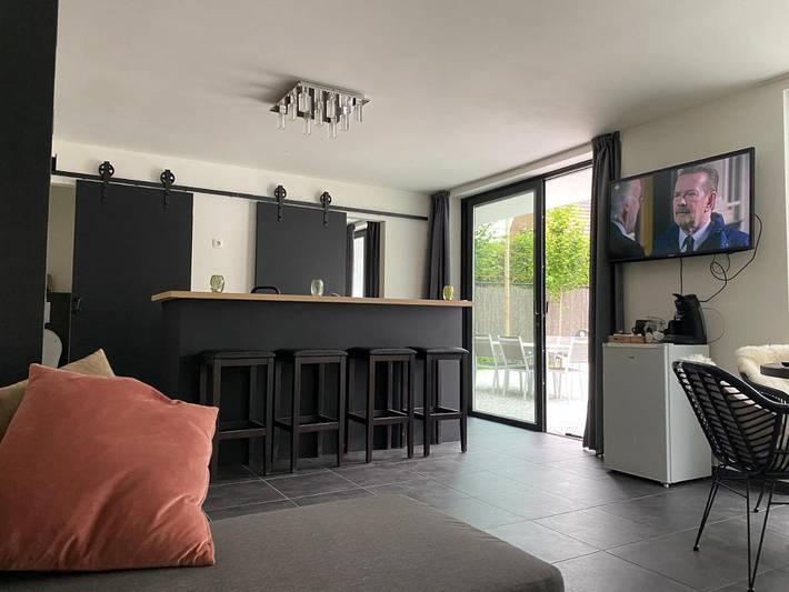 Gîte pour 4 personnes, avec vue et terrasse ainsi que jardin et piscine à Waregem - 4