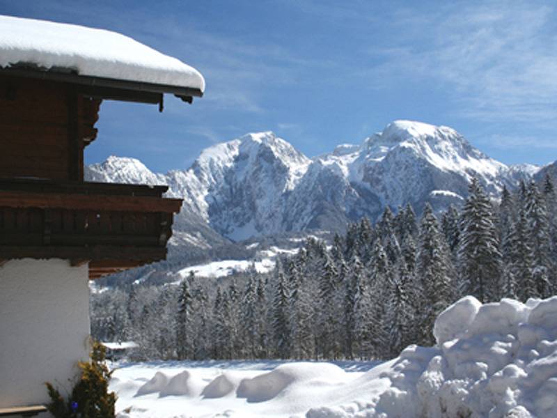 Gästehaus Göllblick - Ferienwohnung Silberg, 1-2 Personen, ca 40 m², 1 Sz, Wohnküche, Balkon in Bischofswiesen, Berchtesgadener Alpen