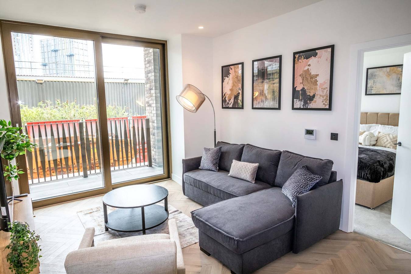 Ganze Wohnung, Ferienwohnung für 4 Personen mit Balkon/Terrasse in Manchester, Greater Manchester