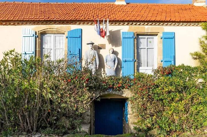 Maison de vacances pour 5 personnes, avec jardin et balcon à La Barre-de-Monts