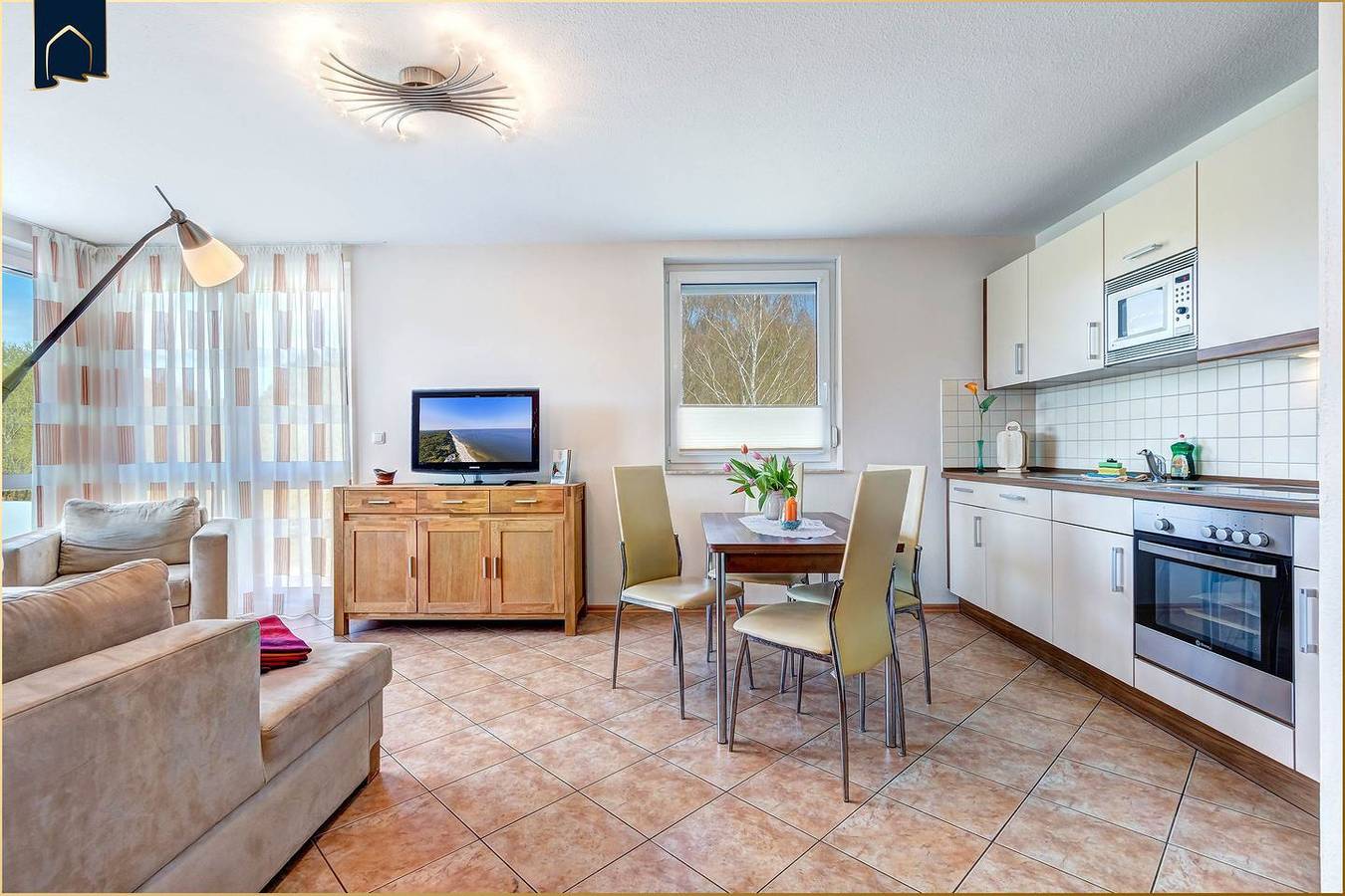 Apartamento entero, Moderne Ferienwohnung mit Balkon – nur 800 m zum Strand in Ückeritz, Bernsteinbäder