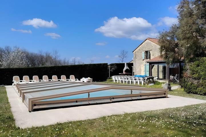 Location de vacances pour 14 personnes à Cladech