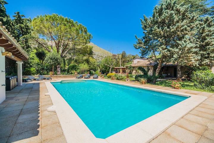 Casa de vacaciones para 8 personas, con Jardín