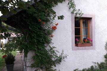Agriturismo pour 4 personnes, avec terrasse ainsi que jardin et jacuzzi à Le Saulcy