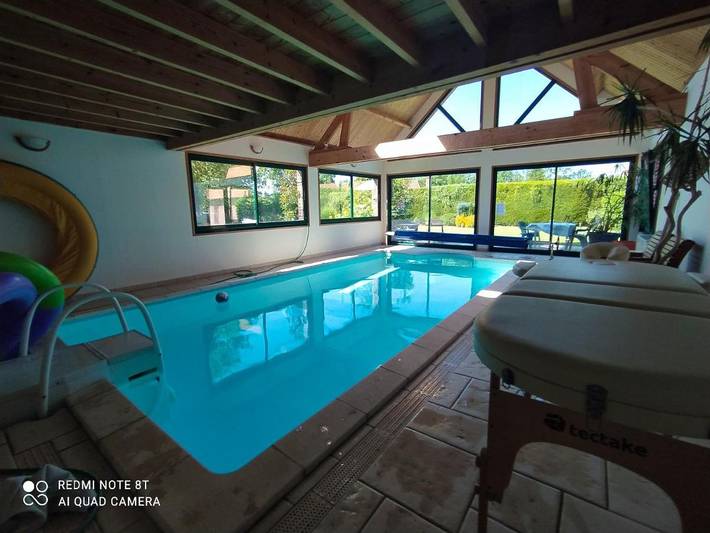 Villa pour 8 personnes, avec piscine et sauna