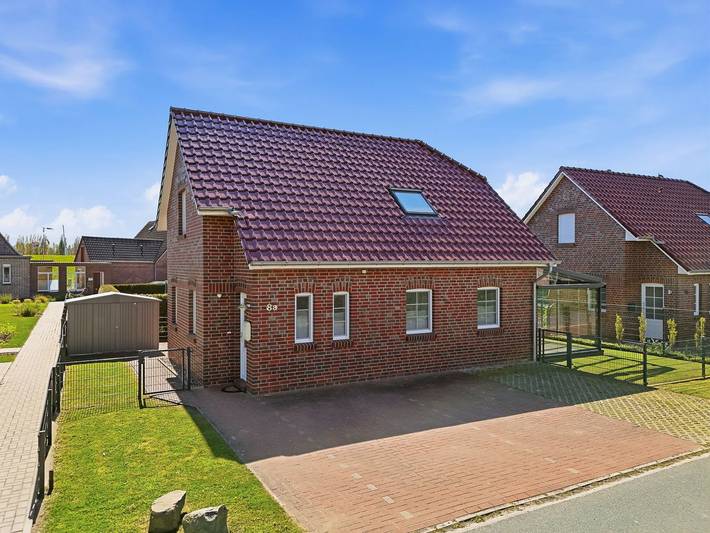 Ferienhaus für 6 Personen, mit Sauna und Garten sowie Terrasse, mit Haustier in Greetsiel