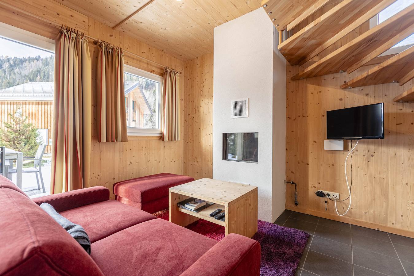 Ferienhaus # 21b mit 3 Schlafzimmern & Ir-Sauna in Murau, Westliche Obersteiermark