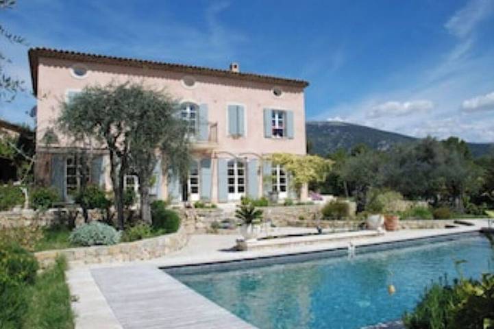 Flat duplex in Villa  4/6 pers. Near Grasse, Swimming pool, Garden in Le Rouret, Mittelmeerküste (Frankreich)