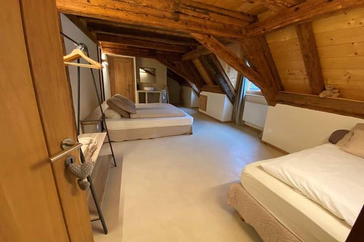In Vino Veritas, Ferienhaus für 12 Personen, charmante Vermietung im Elsass in Gueberschwihr, Regionaler Naturpark Belchen der Vogesen