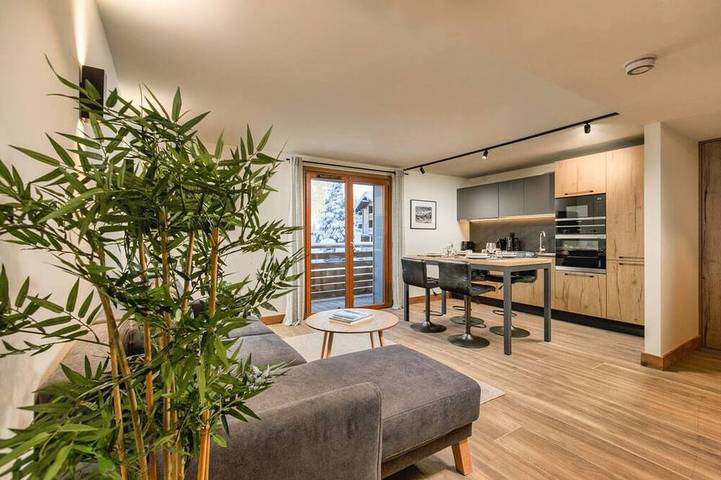 Gîte pour 5 personnes, avec balcon dans Office De Tourisme Des Houches