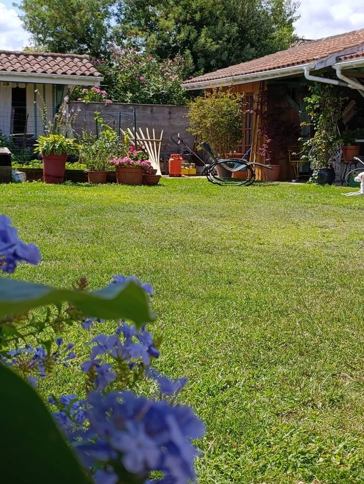 Chambre d’hôte pour 2 personnes, avec jardin au Bassin d'Arcachon