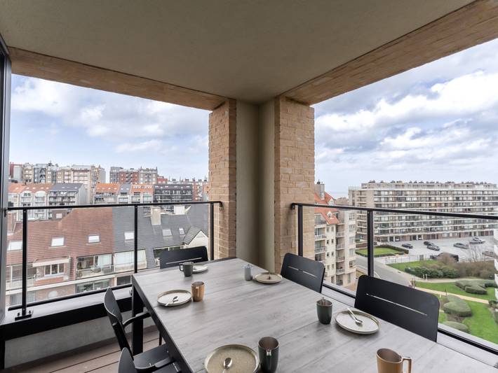 Entire apartment, Parkville with parking & terrace in Blankenberge, Belgian Coast