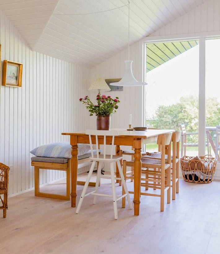 Ferieudlejning for 6 personer, med terrasse, børnevenlig i Slagelse