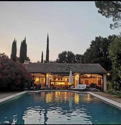 Maison d’hôte pour 2 personnes, avec vue et jardin ainsi que terrasse et piscine à Pernes-les-Fontaines - 2