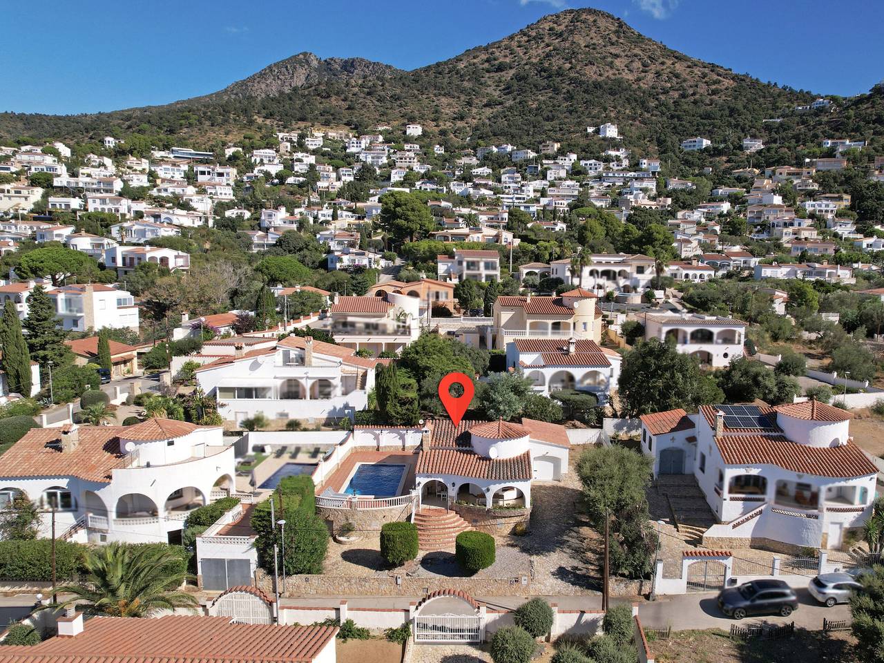 Villa 2 dormitorios en Rosas con piscina privada y aire acondicionado in El Mas Fumats, Roses