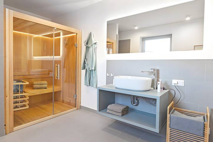 Studio entier, Op de Düün – Appartement de vacances exclusif avec sauna et terrasse in Fehmarn Ouest, Fehmarn