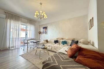 Gîte pour 4 personnes, avec balcon, adapté aux familles à Alassio