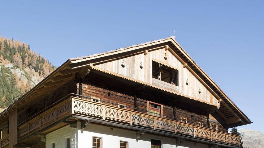 Ferienwohnung für 2 Personen, mit Sauna und Ausblick sowie Garten in Innervillgraten