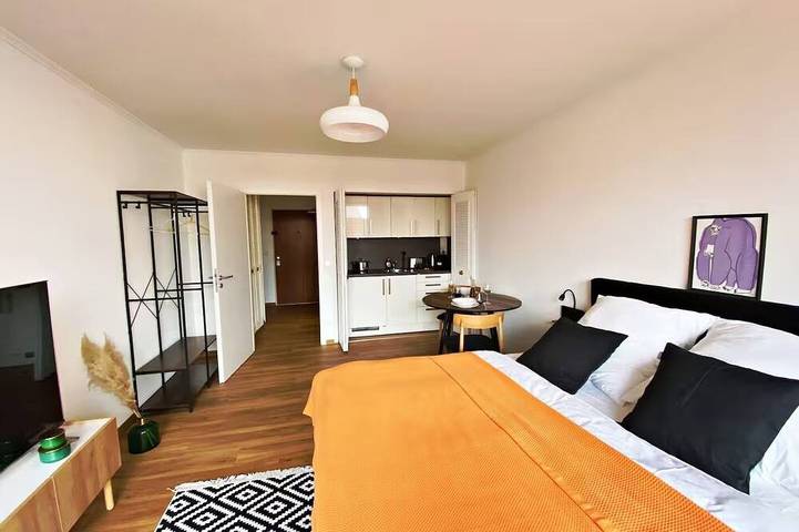 Vakantiewoning voor 2 personen, met balkon in Augsburg