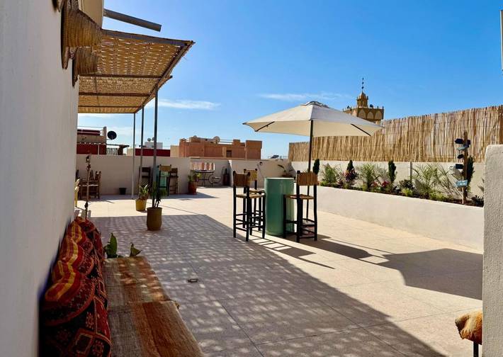 Location de vacances pour 2 personnes, avec terrasse dans Tamraght Ouzdar