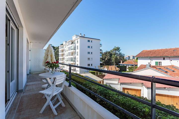 Holiday rental for 2 people, with balcony in Biarritz