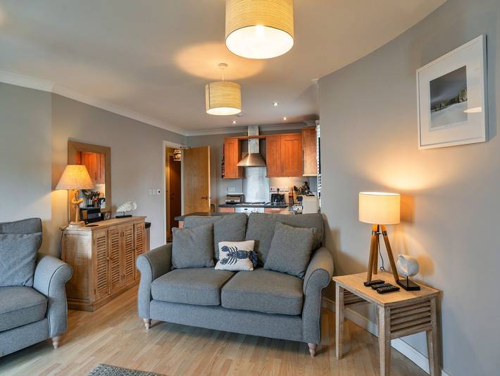 Holiday rental for 4 people, with view and balcony, child-friendly in Watergate Bay