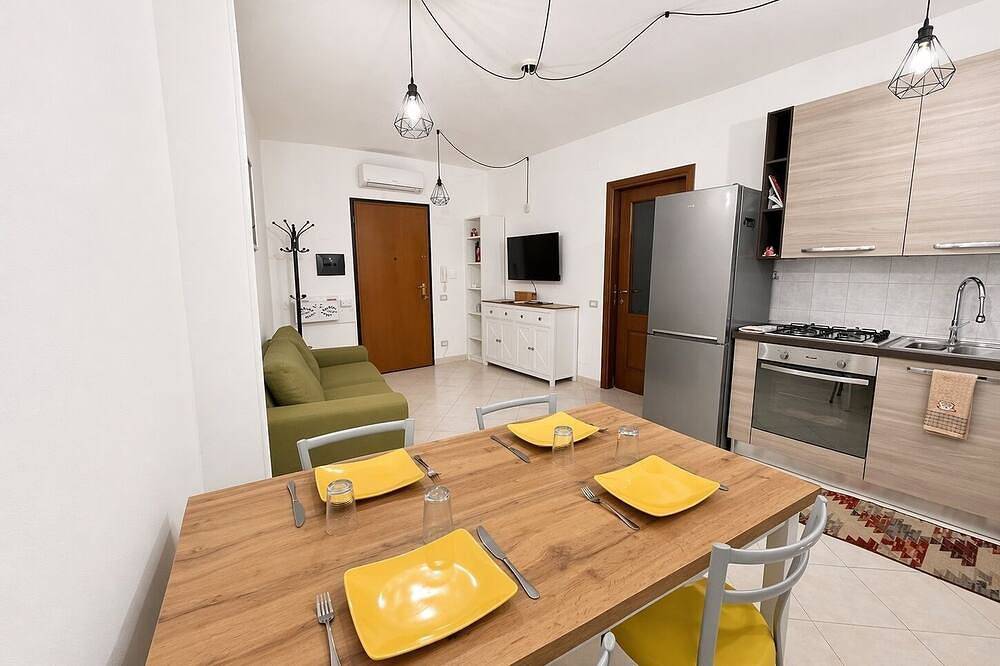Ganze Wohnung, Su Firindeu Apartment 2 rooms - 15 min from Cagliari and beach - fast Wi-Fi in Monserrato, Campidano