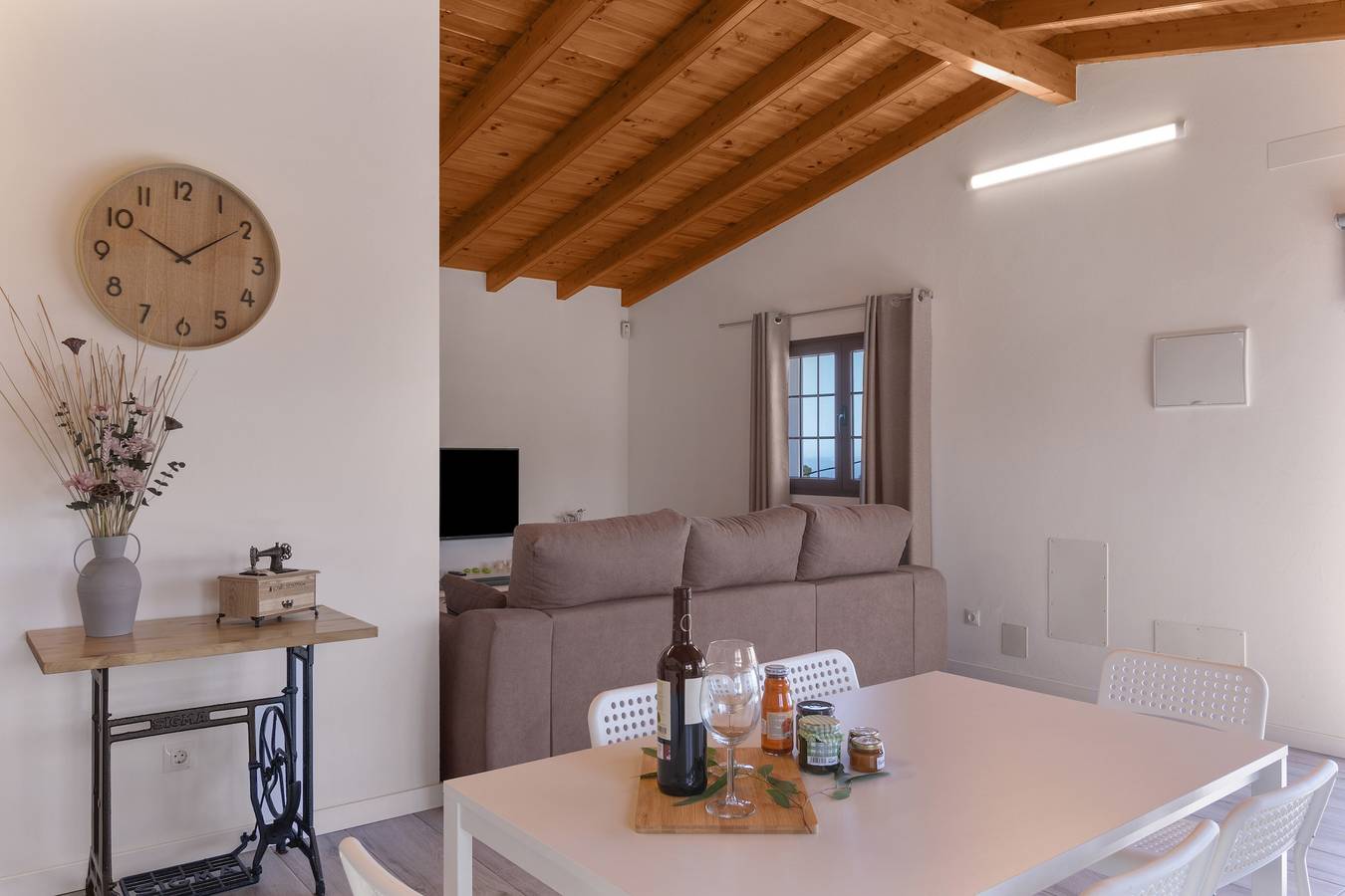 Ferienhaus 'Los Barranquillos' mit Meerblick, privatem Pool und Wi-Fi in Firgas, Gran Canaria Nord