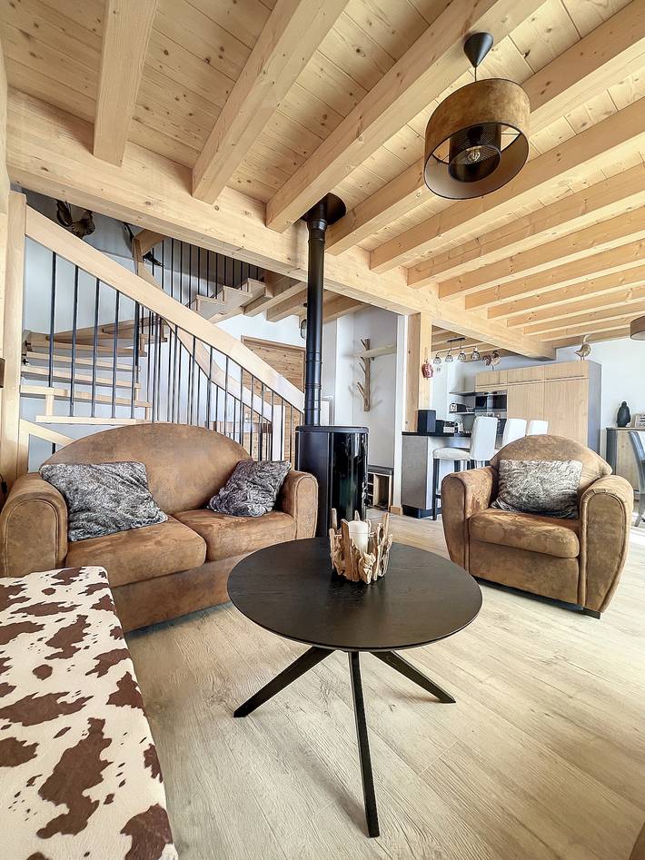 Location de vacances pour 10 personnes, avec Balcon à Fontcouverte-la-Toussuire