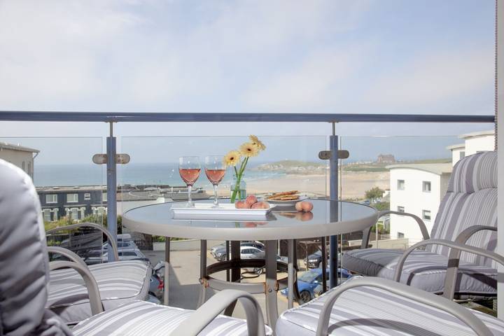 Apartment for 4 people, with Balcony in Newquay