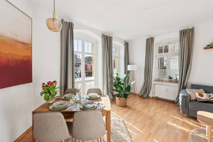 Ferienwohnung für 4 Personen, mit Terrasse in Pieschen-Nord/Trachenberge - 2