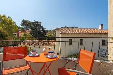 Gîte pour 4 personnes, avec balcon dans Plage de La Garonne