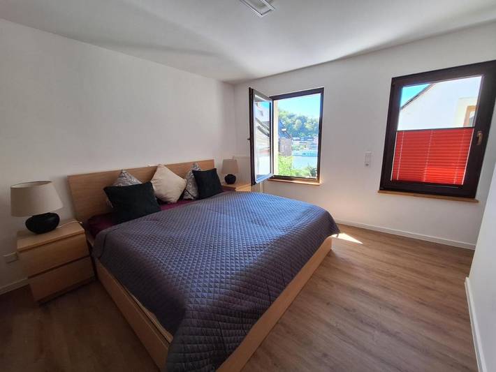 Ferienhaus für 3 Personen, mit Balkon und Terrasse sowie Ausblick in Traben-Trarbach