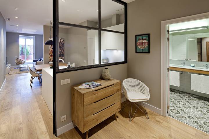 Apartament wakacyjny dla 10 osób, z balkon w Barcelona