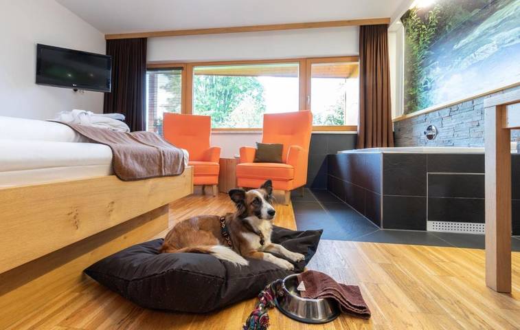 Hôtel pour 2 personnes, avec sauna ainsi que jardin et vue