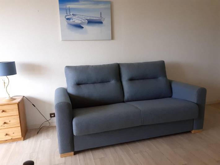 Gîte pour 4 personnes, avec balcon ainsi que jardin et vue, animaux acceptés dans Plage de La Birochère - 4