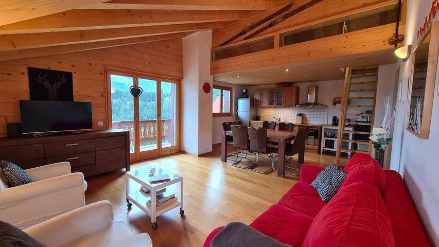 Gîte pour 8 personnes, avec vue et jardin dans Champoussin - 4