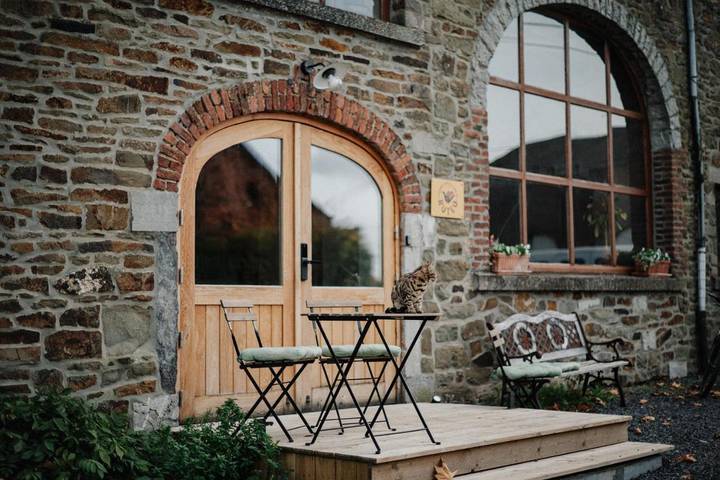 Chambre d’hôte pour 3 personnes, avec vue ainsi que jardin et terrasse à Nassogne - 2