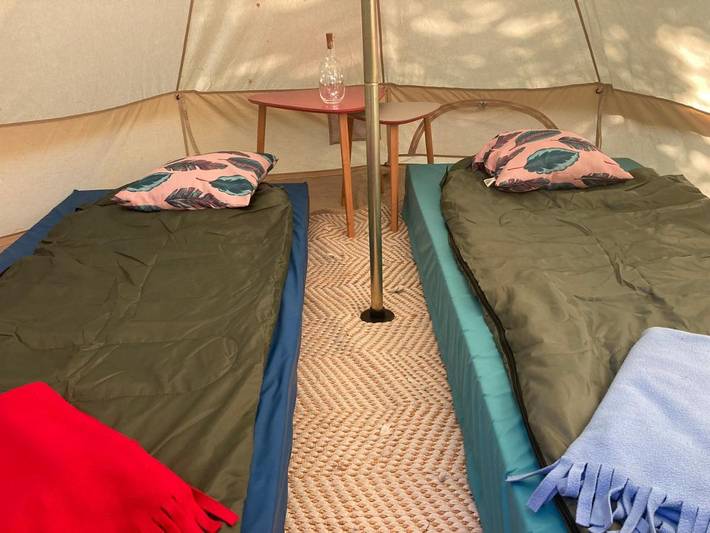 Tente pour 2 personnes, avec jardin en Pyrénées-Atlantiques - 2