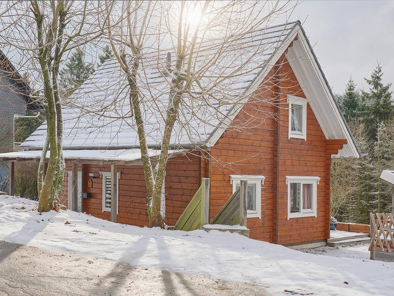 Charmant houten huis in Medebach met sauna in Küstelberg, Medebach