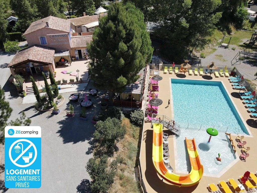 Zecamping 3 étoiles espace aquatique animaux acceptés animations locatif 21m2 in Saint-Maime, Regionaler Naturpark Luberon